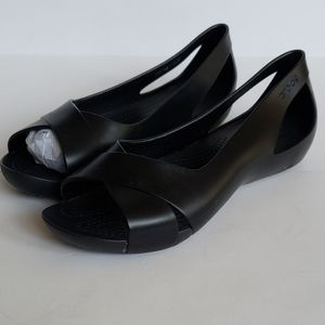 Crocs serena Flat size 8w